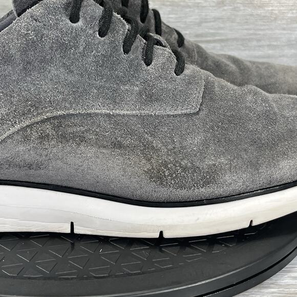 Cole Haan Men's Grand Horizon Oxford II Suede Gray Sneakers Size 13 - Picture 4 of 11